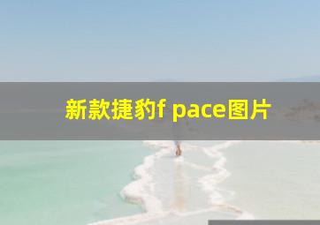 新款捷豹f pace图片